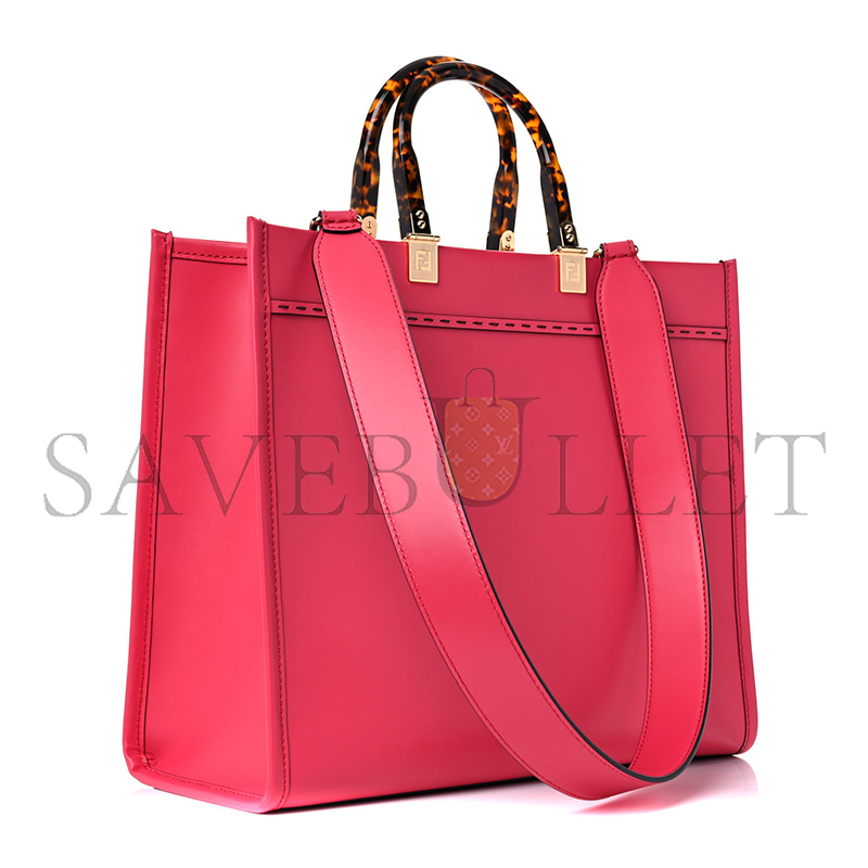 F**di embossed medium F**di sunshine shopper tote (36*32*13cm)